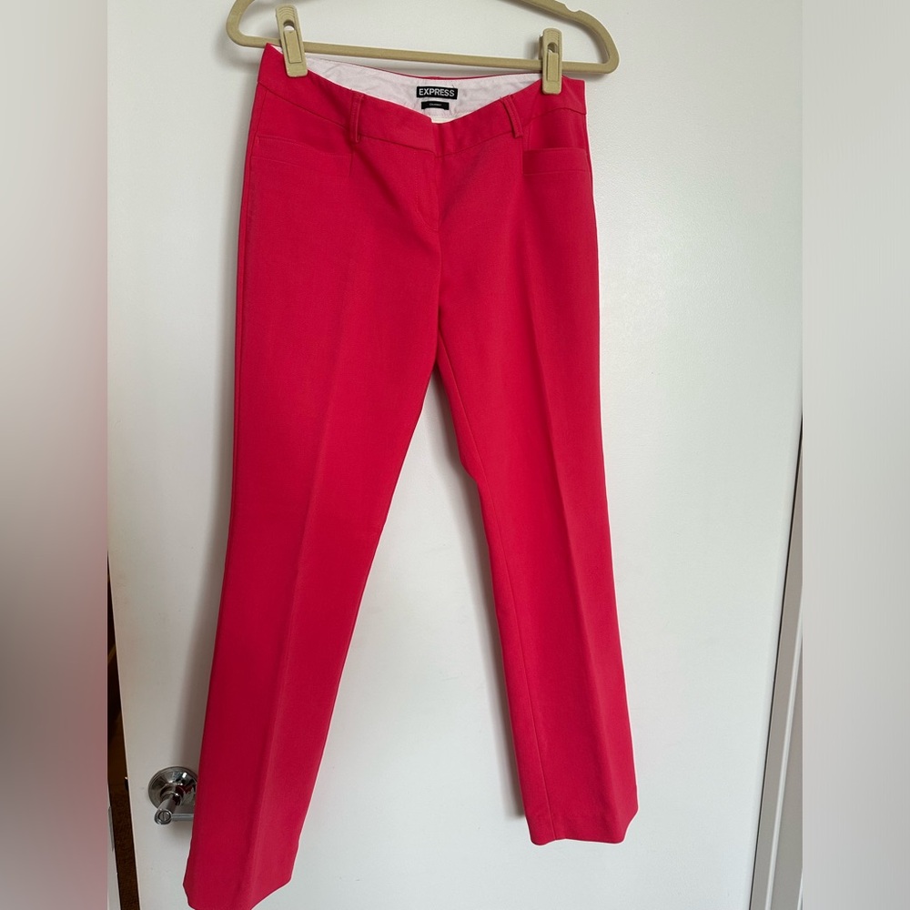 Hot pink Express columnist size 4 pants